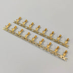 50/100pcs Gold plated XH2.54 2p 3p 4p 5p 6 pin 2.54mm Pitch Terminal Kit / Housing / Pin Header JST Connector Wire Connectors