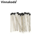 20PCS NTC Thermistor Thermal Resistor MF52A 1K/1.5K/2K/2.2K/2.7K/3K/3.3K/4.7K/5K/6.8K/10K/15K/20K/30K/40K/47K/50K/100K B3950-1%