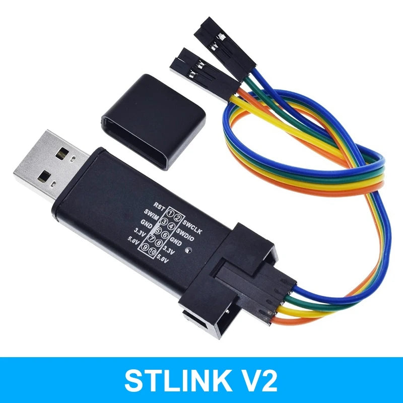 STM32F103C8T6 CH32F103C8T6 ARM STM32 Minimum System Development Board STM32F401 STM32F411 + ST-LINK V2 Download Programmer
