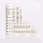 Wire connector Dual Row 12 Positions Barrier Strip Block Terminal Plastic Electrical connector terminal Screw terminal block