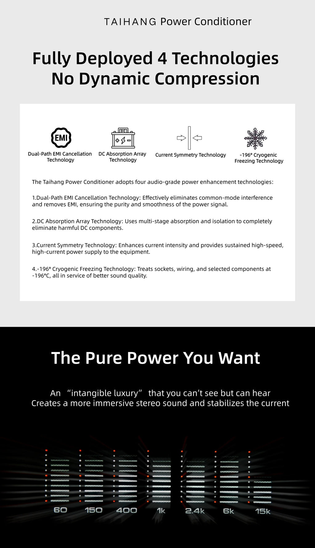 KINKI STUDIO HIFI TAIHANG Power Conditioner Power Processor Filter