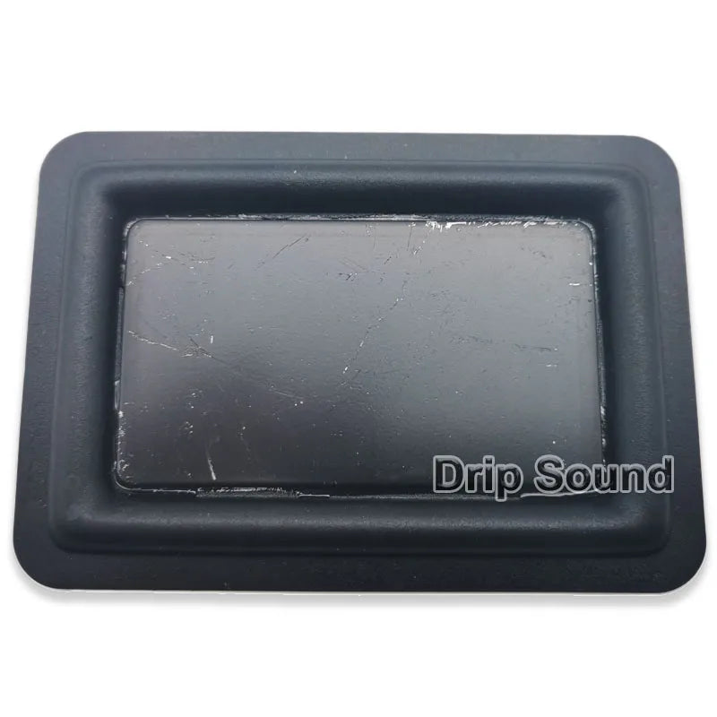 2pcs 32x58mm/36x86mm/50x65mm/59x69mm/60x85mm Square Speaker Passive Radiator Auxiliary Bass Woofer Rubber Vibration Plate