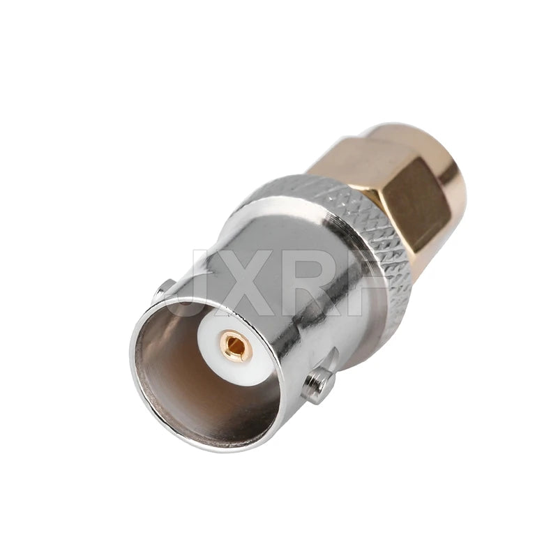 100PCS BNC SMA Coax Connector SMA Male to BNC Female RF Coax Adapter for Antennas, Coaxial Cable, Ham or Handheld Radios, SDR