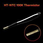 3DSWAY 3D Printer Parts HT-NTC 100K ohm B3950 Thermistor Cartridge Sensor with SM Plug High Temperature for E3D V6 PT100 Hotend