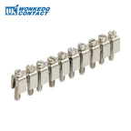 10Pcs DIKD 1.5 3 Levels Sensor Screw Connector 2.5 mm² 6-Conductor Electric Din Rail Triple Three Level Terminal Block DIKD1.5