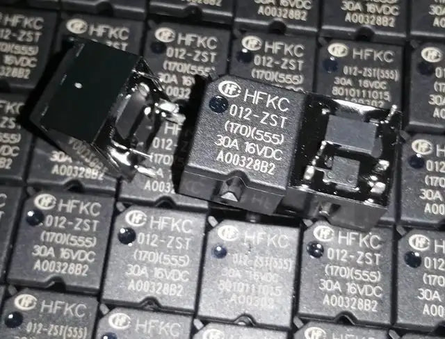 New HFKC 012-ZST/(170)/(555) ;HFKC 024-ZST ; (KCC-12V/24V-30A) Relay 5pins