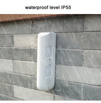 12-28Vdc 2 Side 4 Infrared Detector Outdoor Waterproof Wire Curtain PIR Movement Motion Sensor Anti Block Max 24m NC/NO Signal