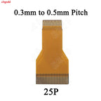 Cltgxdd 1PCS FPC Transfer Board 0.3mm to 0.5mm Pitch 25P 27P 31P 39P 40P 45P 51P FFC Flexible Flat Cable