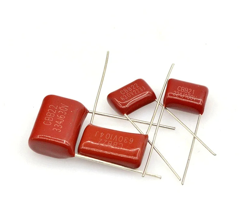 5pcs CBB Polypropylene Film Capacitor 400v225J P20mm P25mm 400v 2.2UF CBB22 225J400v