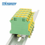 UISLKG16 Screw Installation Ground Din Rail Terminal Block, Universal Electrical Connector, Protective Earth Wire UISLKG 16
