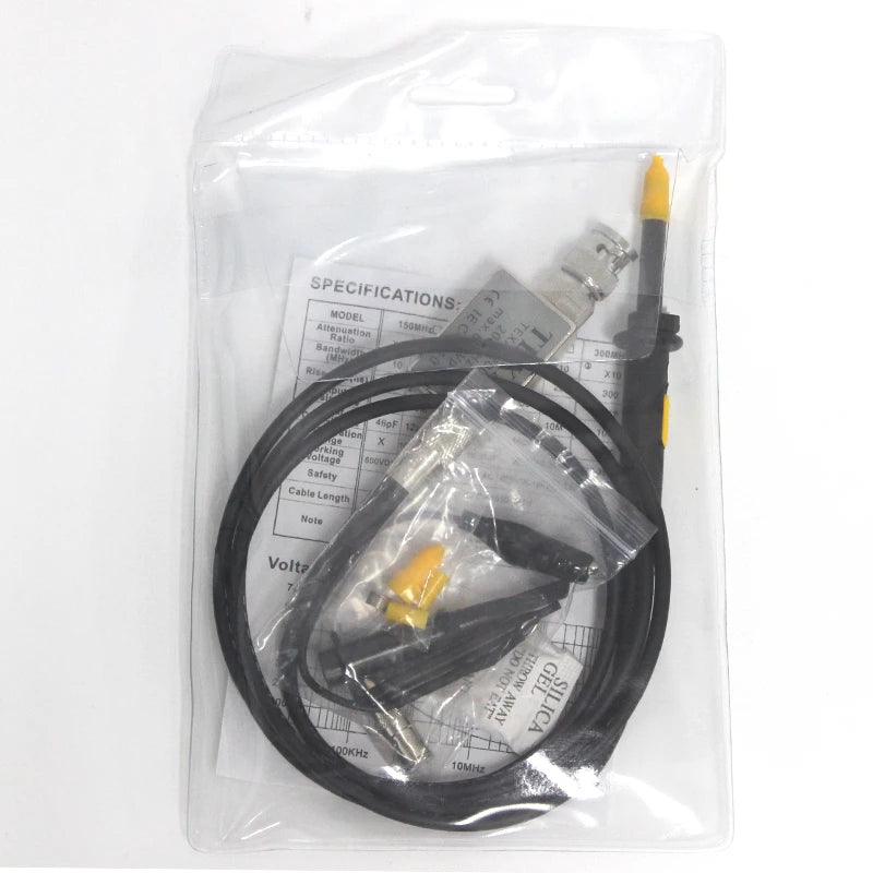 Digital Oscilloscope Probe 60MHz 80MHz 100MHz 200MHz 250MHz 500MHz Sonda Hantek X1 X10 X100 Ford Probe P6100 TEXAS250