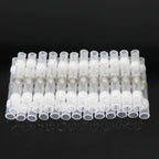 Heat Shrinkable Wire Connectors 50PCS SST21 Waterproof Sleeve AWG22-18 Butt Electrical Splice Tinned Solder Seal Terminal