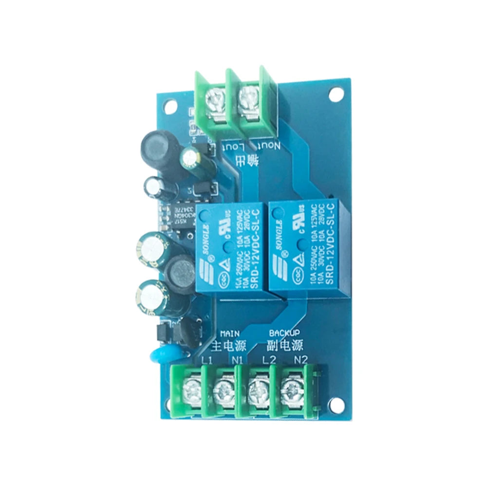 220V Two-Channel  Relay Automatic Switch Module 10A  Dual Relays  Electrical Accessories Power Supply