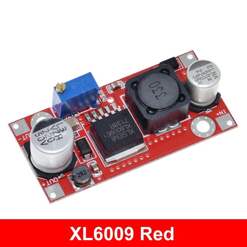TZT 1/3PCS Boost Buck DC-DC Adjustable Step Up Converter XL6009 Power Supply Module 20W 5-32V to 1.2-35V