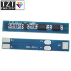 TZT 1/3/5/10PCS  2S 3A Li-ion Lithium Battery 7.4v 8.4V 18650 Charger Protection Board bms pcm for li-ion lipo battery cell pack