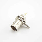 BNC Female Socket Solder Connector Chassis Panel Mount Coaxial Cable For Welding Machine Parts Monitor Accessories