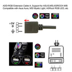 Addressable ARGB 5V LED Strip 3Pin Computer PC Case Tape Light WS2812B SMD 5050 Flexible Changeable Color Gamer Desktop Lamp