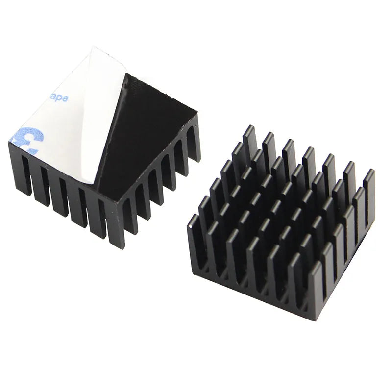 10PCS 25x25x15mm Aluminum Heatsinks  Heatsink Cooling Pad For High Power LED IC Chip Cooler Radiator Heat Sink