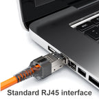 OULLX CAT7 RJ45 Connector 50U No Crimping Tools Required Network Cable Cat6A Cat5e Reuse Module Shielded FTP 8P8C Crimp