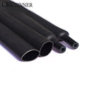 1 roll 3:1 Black heat shrink tube with double wall glue tube Diameter 1.6mm-30mm cable sleeve Adhesive Lined Sleeve Wrap