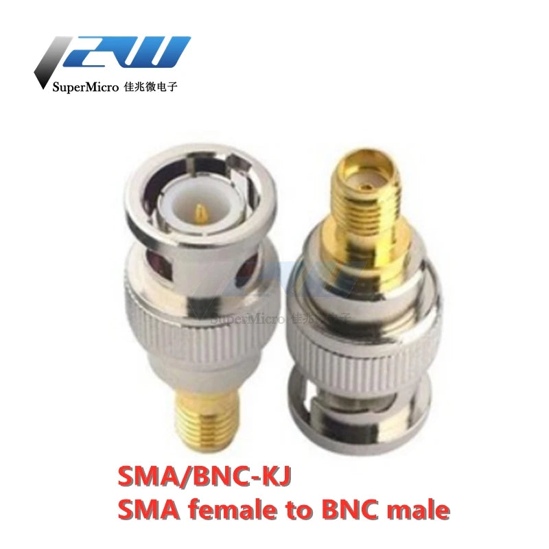 1Pcs BNC To SMA Connectors Type Male Female RF Connector Adapter,Test Converter Kit Transmission Cables SMA To BNC connector BNC