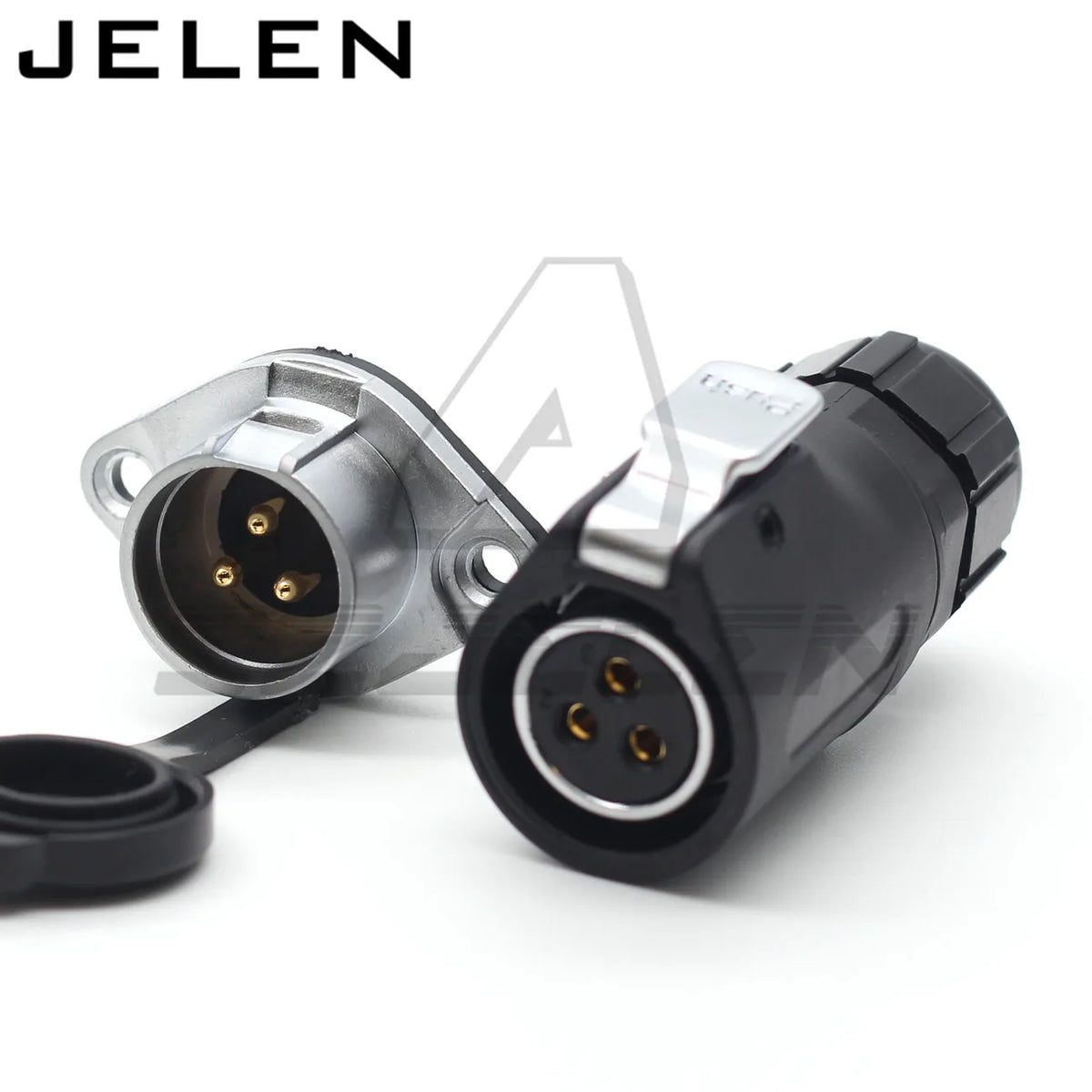 XHE20,  IP67 2/3/4/5/6/7/8/9/10/12 pin Waterproof connector, M20 Panel mount power cable connector male(socket) and female(plug)