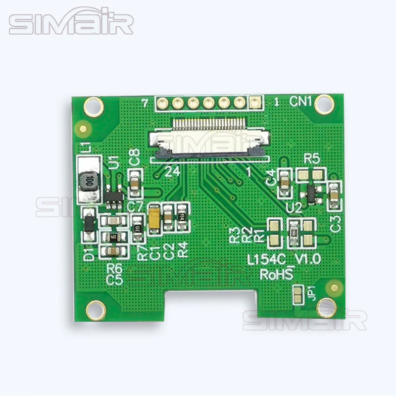 1.51 1.54 Inch 24PIN SPI/IIC/6800 COG 3.3V Blue PMOLED Screen SSD1309 Graphic 128x56 Display Transparent OLED 128x64