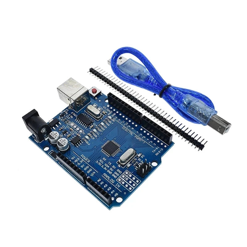 modified version One set UNO R3 CH340G+MEGA328P Chip 16Mhz For Arduino UNO R3 Development board + USB CABLE