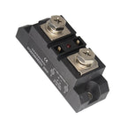 Slim Solid State Relay 10A 25A 40A Dc control Ac/ Ac control Ac Single Phase SSR Din Rail Mount Relays Module equipped Heat sink