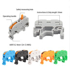 Quick Wire Connector 211 Din Rail Type Press Terminal Instead Of UK2.5B Compact Splicing Conductor Cable Terminal Block SPL
