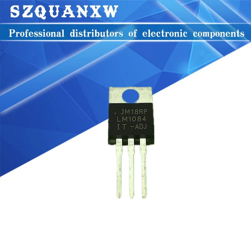 10PCS LM1084 LM1084IT-ADJ LM1084IT-5.0 LM1084IT-3.3 LM1084IT-12 LM1084IT ADJ 5V 3V 12V TO-220
