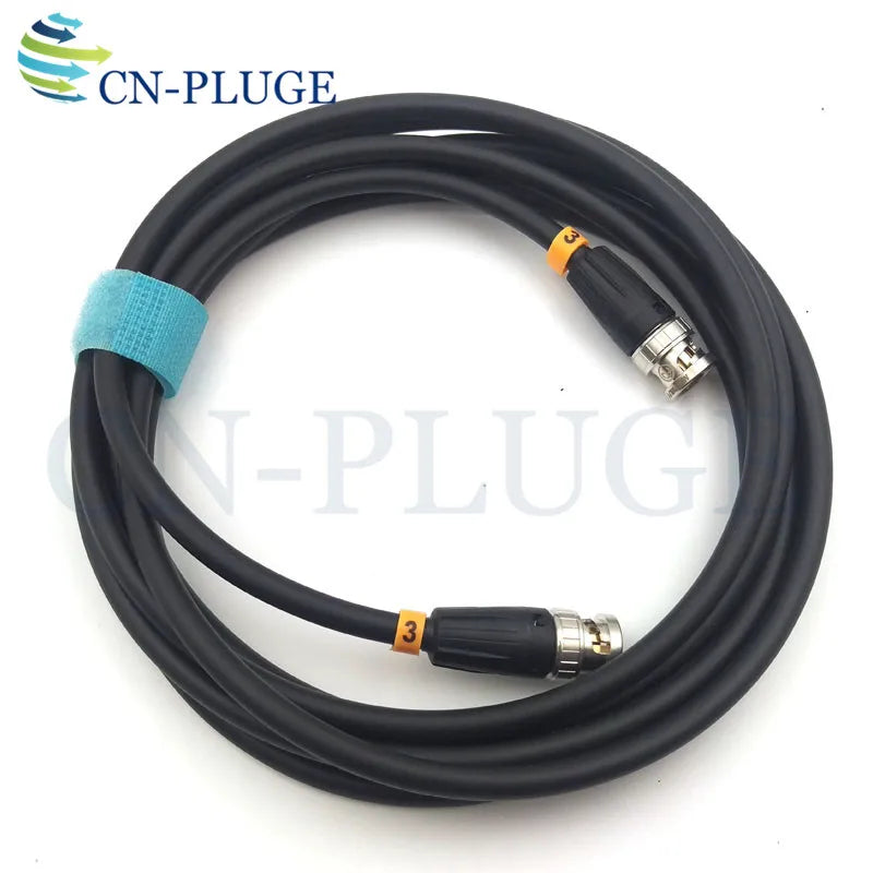 BNC plug to  BNC plugs  , SDI pigtail. Camera RF coaxial cable,  Canare LV-61S 75ohm camera video signal SDI transmission line