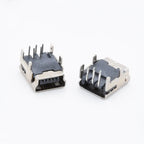 10/50Pcs Mini USB SMT SMD DIP 5 Pin Female Mini Type B Socket Connector Plug Straight DIP Jack Tail Connector Plug-in MINI USB