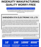M12 Angled PCB Type 8 Pin A Code Curved Needle Panel Mount Socket Grounded Shield THR 2 3 4 5 6 12 Poles IP67 Connectors