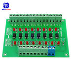 diymore DST-1R8P-N 8 Channel Optocoupler 24V to 5V Isolation Module PLC Signal Level Voltage Conversion Board for Arduino