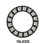 WS2812B 5050 RGB Led Digital Panel Light Matrix Flexible Screen  WS2812 Ring Individually Addressable Pixels DC5V