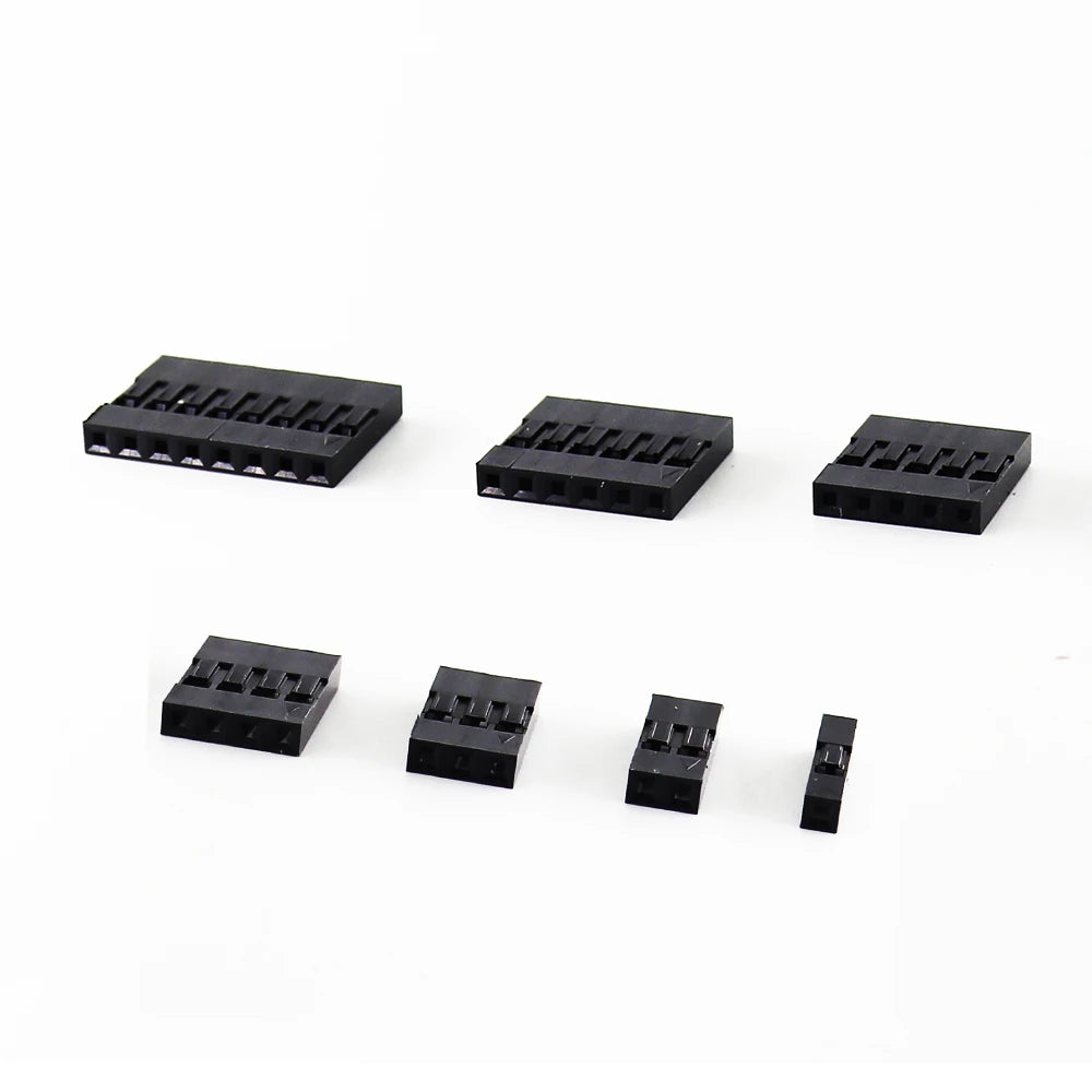 620Pcs Dupont Connector 2.54mm, Dupont Cable Jumper Wire Pin Header Housing Kit, Male Crimp Pins+Female Pin Terminal Connector
