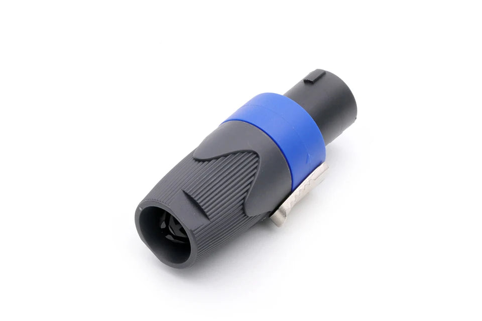 10PCS Speaker Powercon connector NL4FX Speakon 4 Pole Plug Male Professional audio power plug Red&Blue