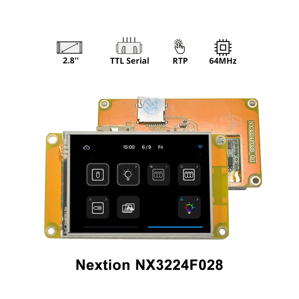 NEXTION 2.4” 2.8” 3.5” Discovery Series HMI Resistive Touch Display Module Free Simulator Debug Support Assignment Operator