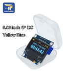 4Pin 7Pin White And Blue Color 0.96 Inch 128X64 Yellow Blue OLED Display Screen Module For Arduino 0.96" IIC I2C SPI Communicate