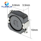 10PCS CDRH104R Power Inductor Shielding 2.2/4.7/6.8/10/15/22/47/68UH SMD Inductance CD104 100/150/220/330/470UH 10*10*4