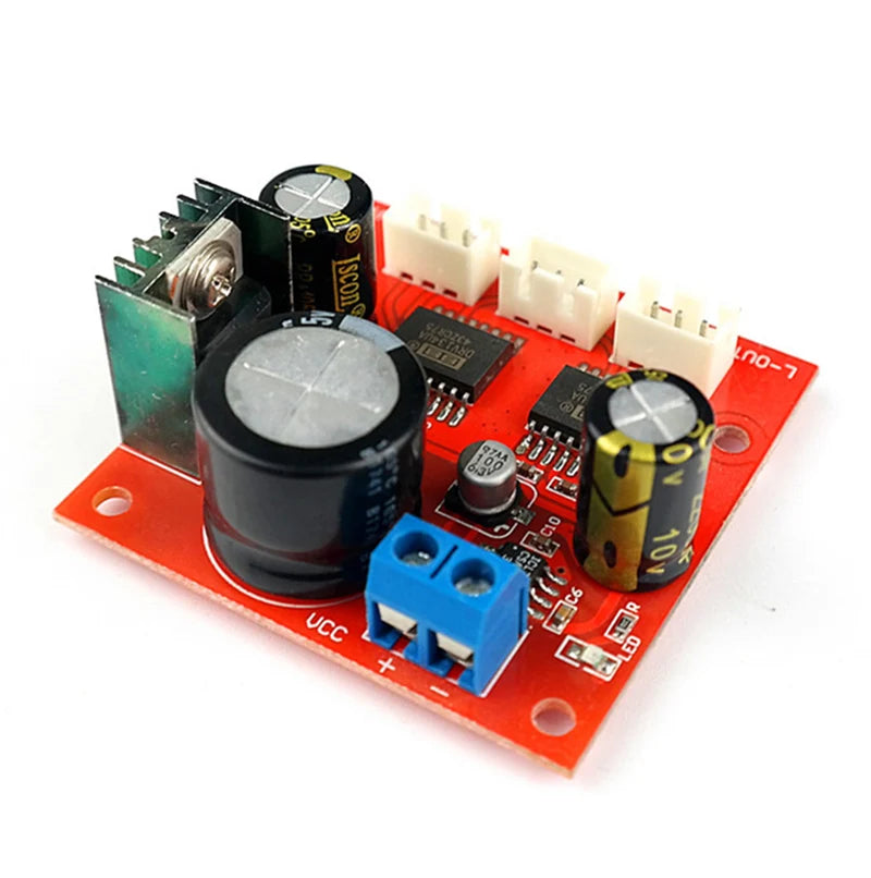 DRV134 Unbalanced To Balanced Dual Channel Converter Board Differential Output DC 5V-24V