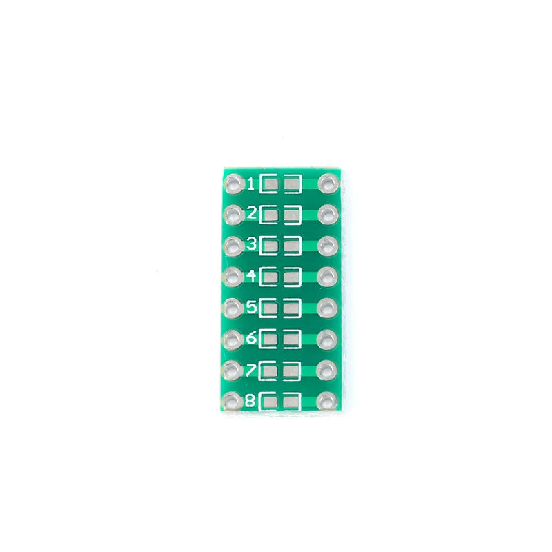 20Pcs/5pcs 0805 0603 0402 SMD SMT to Turn DIP Adapter Converter Capacitor Resistor LED Pinboard FR4 PCB Board 2.54mm Pitch