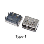 5/10Pcs 19Pin SMD HDMI Socket Vertical Right Angle HD Interface Surface Mount PCB Receptacle Connector for Repair