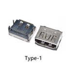 5/10Pcs 19Pin SMD HDMI Socket Vertical Right Angle HD Interface Surface Mount PCB Receptacle Connector for Repair