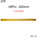 JCD 0.3 mm Pitch 13 21 23 25 27 21 33 39 45 51 Pin FFC FPC Flexible Flat Cable Forward Direction  FPC Connector cable