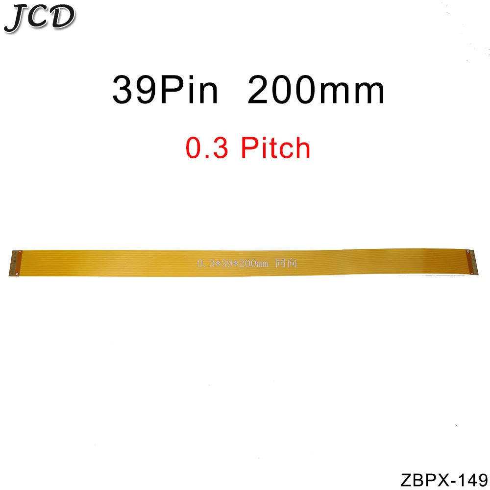 JCD 0.3 mm Pitch 13 21 23 25 27 21 33 39 45 51 Pin FFC FPC Flexible Flat Cable Forward Direction  FPC Connector cable