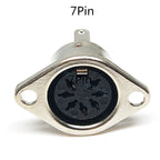 5/10Pcs Keyboard Socket DIN S Terminal Connector Female Jack Mount Adapter 3P 4P 5P 6P 7P 8P Computer MIDI Cable Solder Adapter