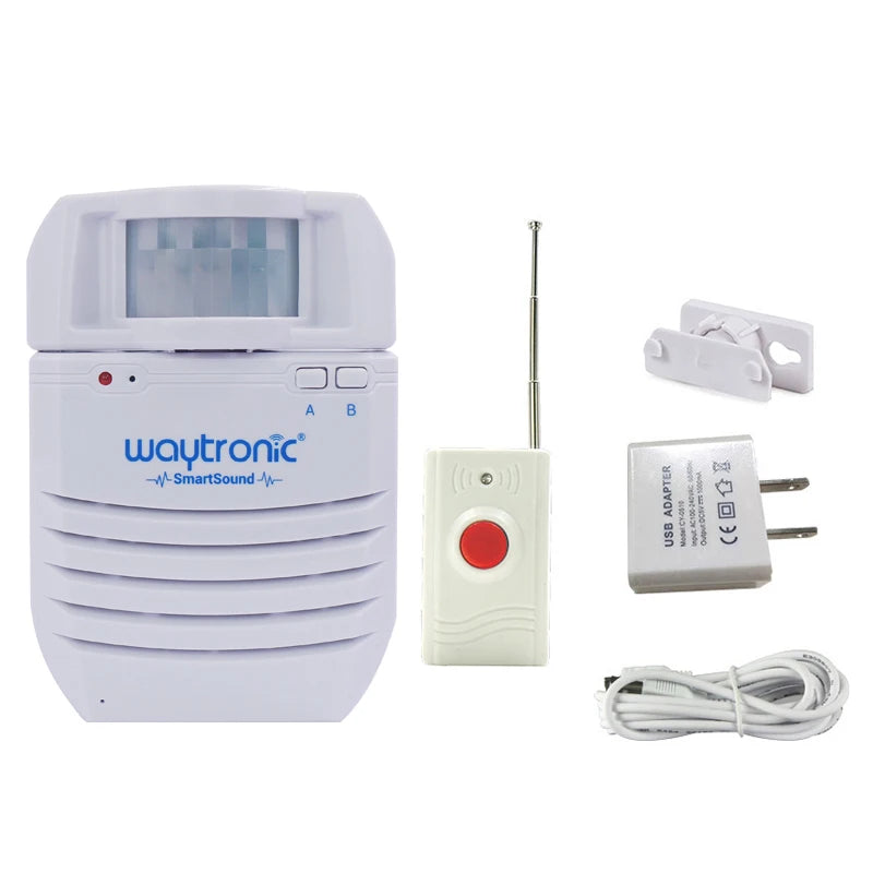 PIR Infrared Human Body Detector Motion Activated Audio Player Loudspeaker with Voice Recordable for Special Sound