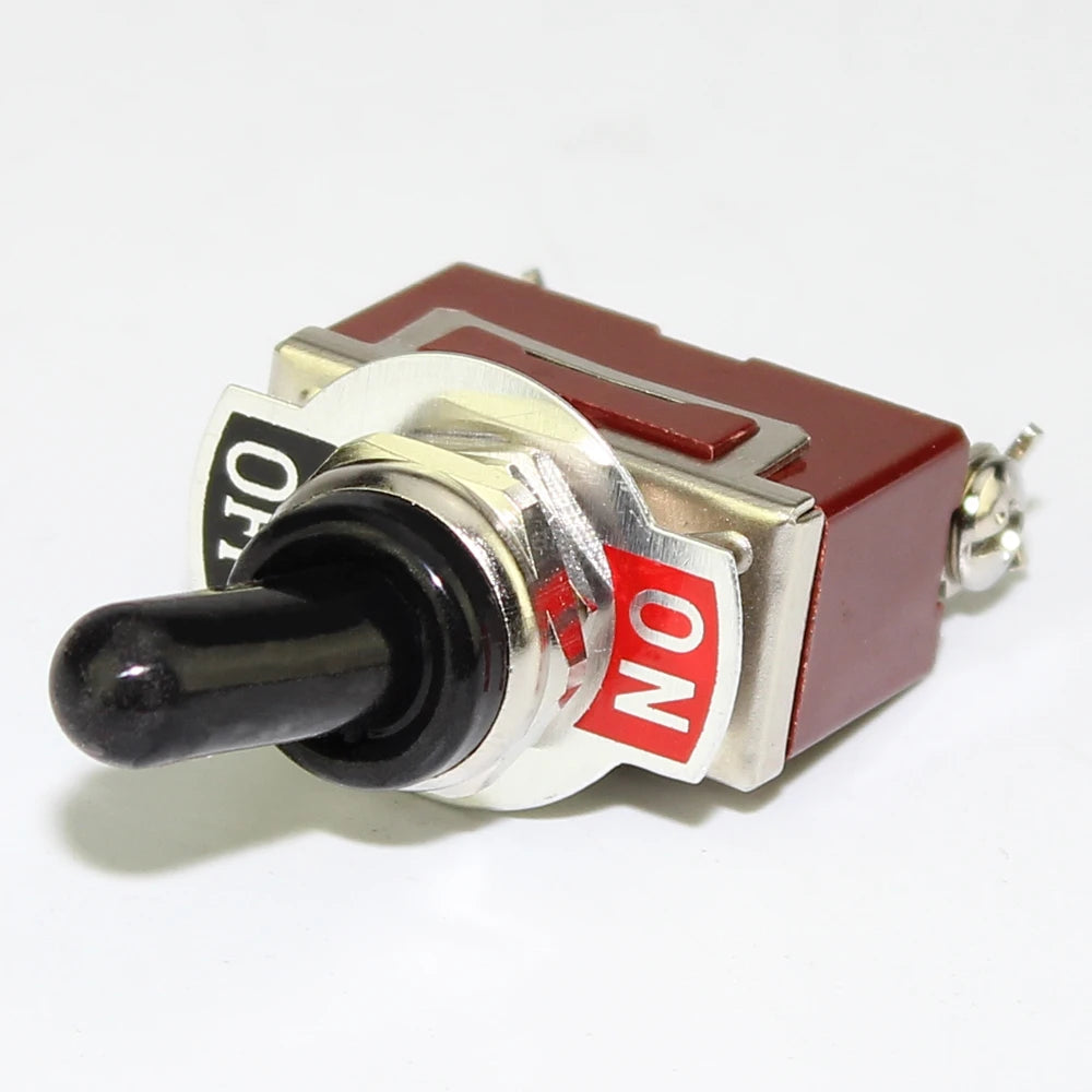1PC 12V DC 30A 2 Pin SPST Toggle Switch Latching/Momentary On Off for Auto Car Marine Boat - Automotive Electrical Accessory